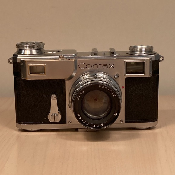 Contax II Zeiss Ikon 35mm Rangefinder Camera w/ Jupiter 8M 50mm f / 2 (Serviced) - Picture 3 of 17